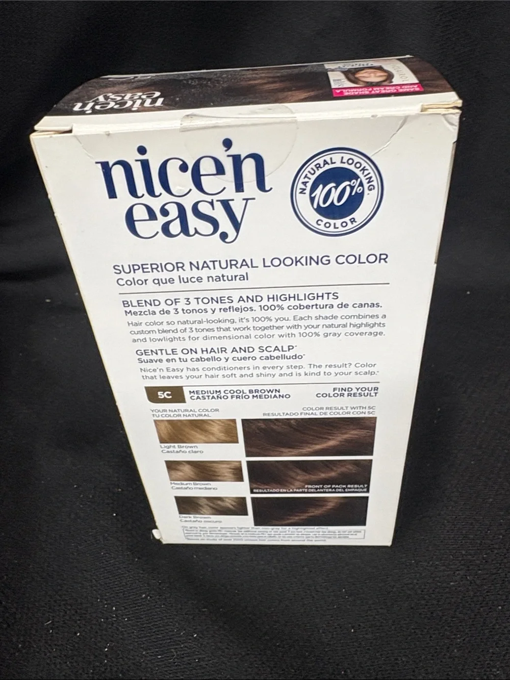 Nice'n Easy Permanent Hair Color - Medium Cool Brown (5C)